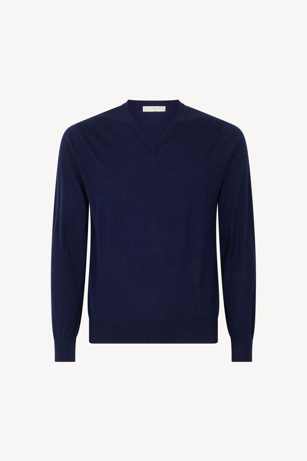 Scollo V Seta - Cashmere