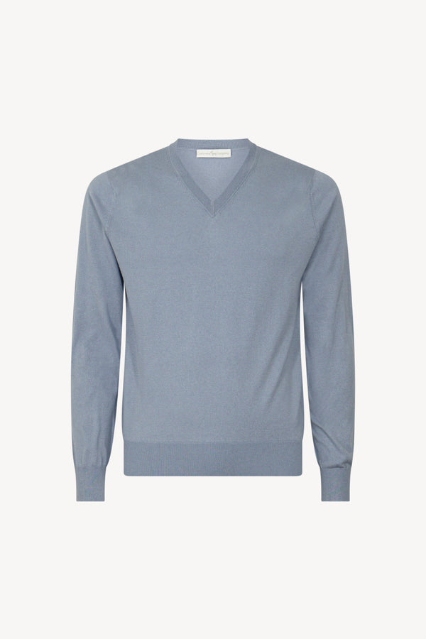 Scollo V Seta - Cashmere