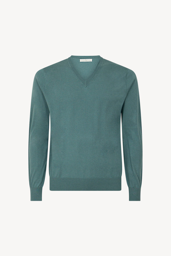 Scollo V Seta - Cashmere