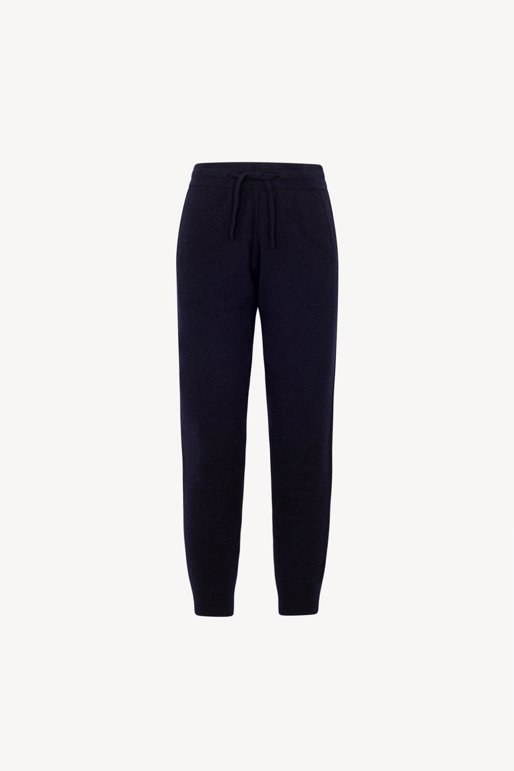 Pantaloni Jogging Unisex in Puro Cashmere Navy