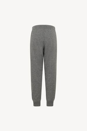 Pantaloni Jogging Unisex in Puro Cashmere Silver