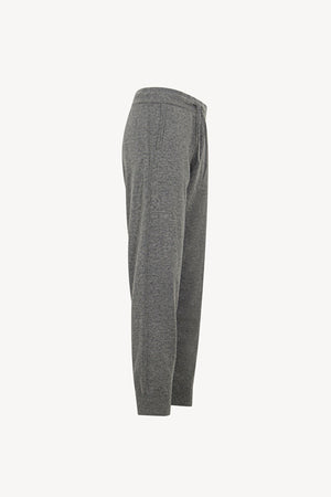 Pantaloni Jogging Unisex in Puro Cashmere Silver