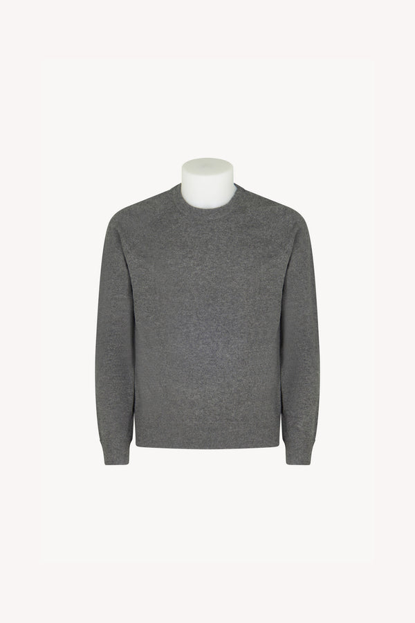 Pull Bordi Felpa Puro Cashmere