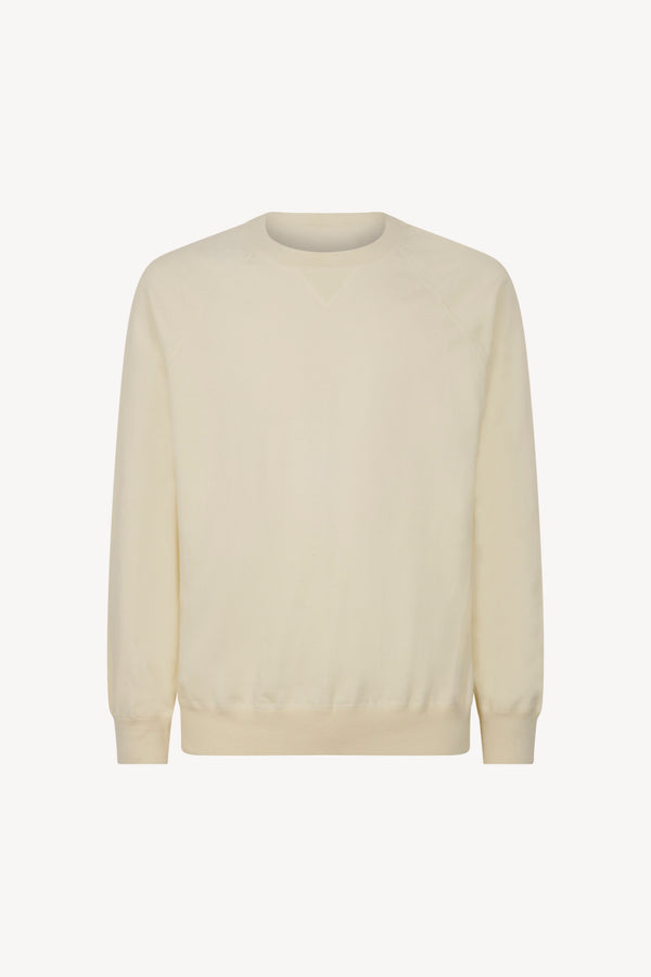 Felpa Girocollo Cotone - Cashmere