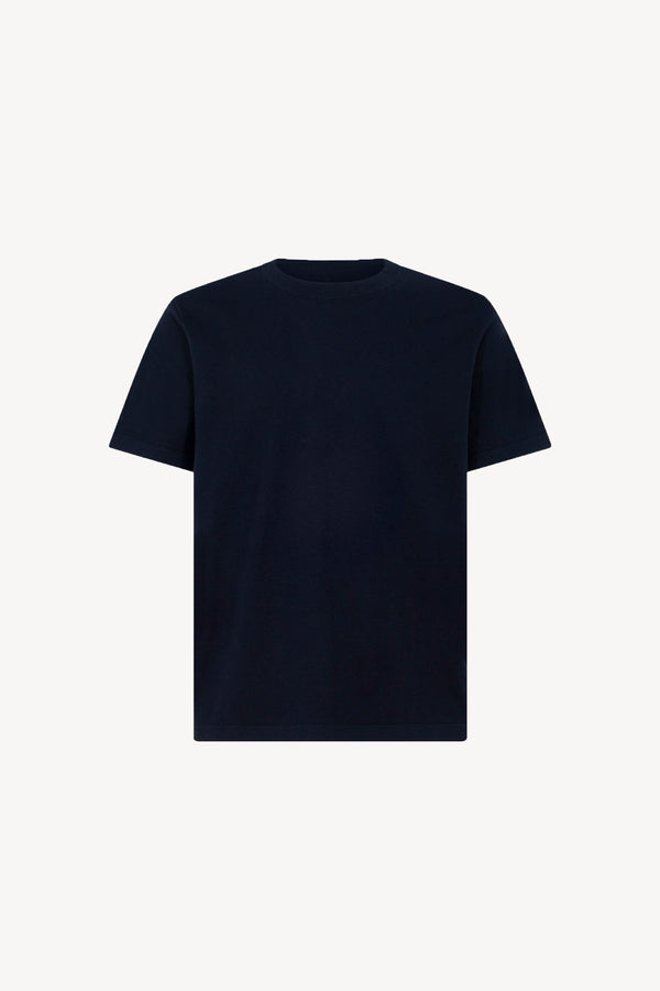 Cotton - Cashmere Crew Neck Half Sleeve