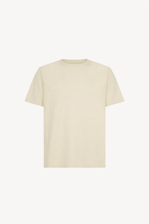 Cotton - Cashmere Crew Neck Half Sleeve