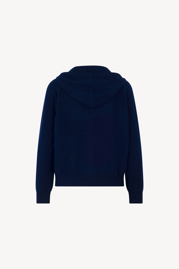 Bomber Cappuccio Donna Puro Cashmere