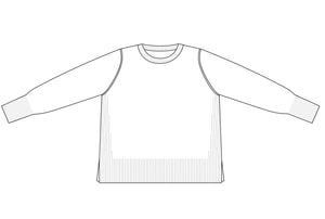 Maglia A Spacchi Puro Cashmere