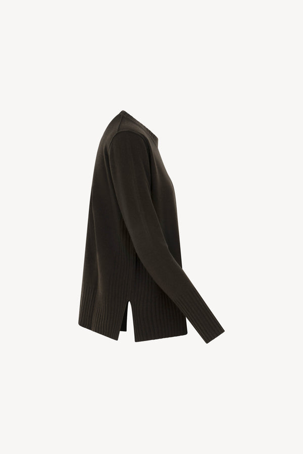 Maglia A Spacchi Puro Cashmere