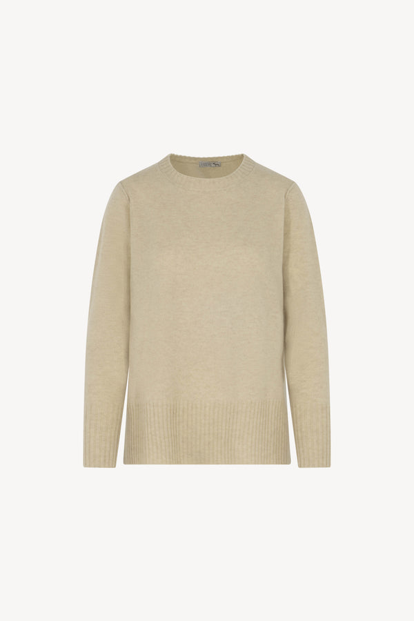 Maglia A Spacchi Puro Cashmere