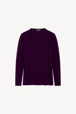 Maglia A Spacchi Puro Cashmere