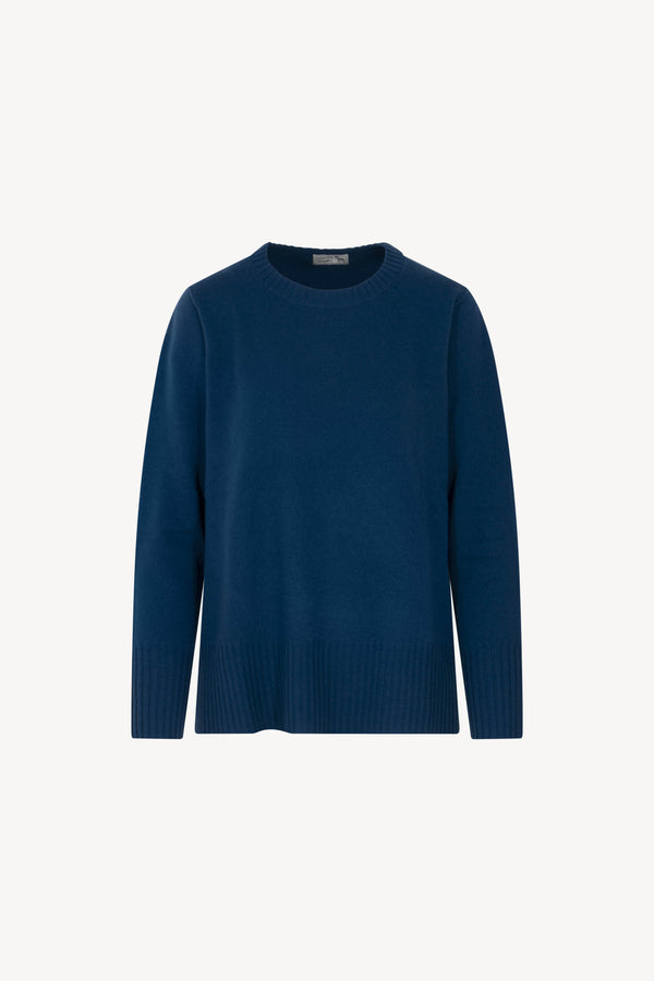 Maglia A Spacchi Puro Cashmere