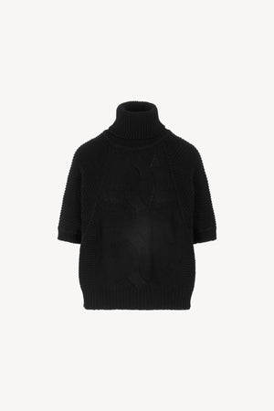 Poncho Trecciona Puro Cashmere