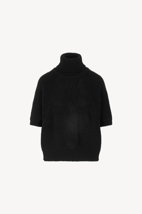 Poncho Trecciona Puro Cashmere