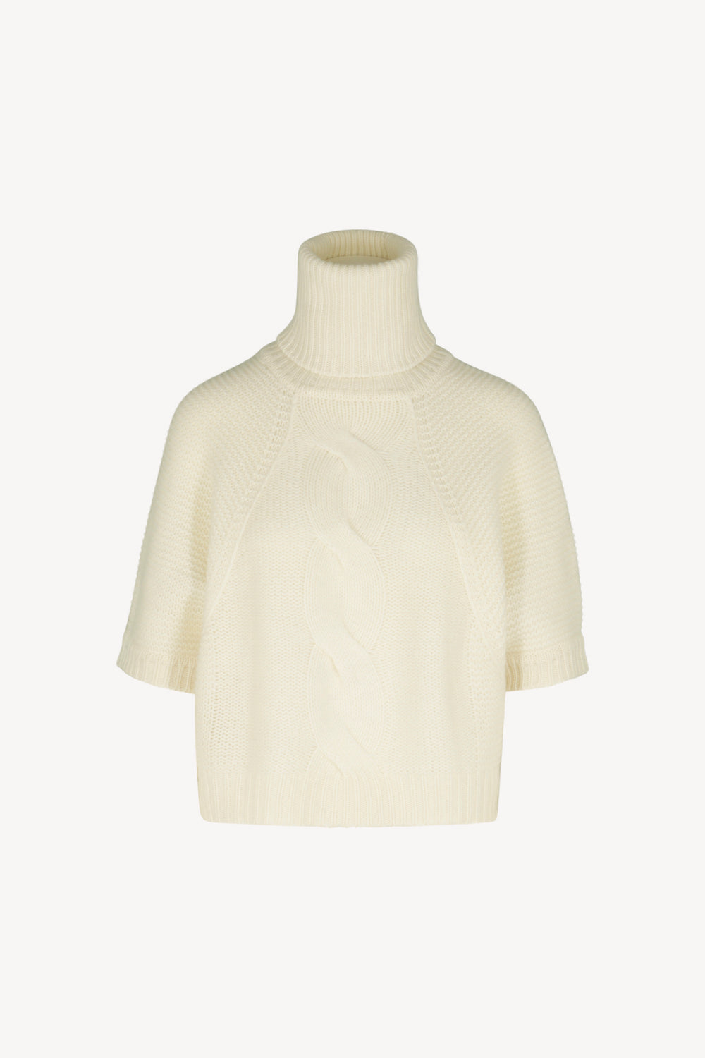 Poncho Trecciona Puro Cashmere