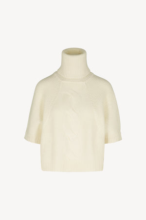 Poncho Trecciona Puro Cashmere